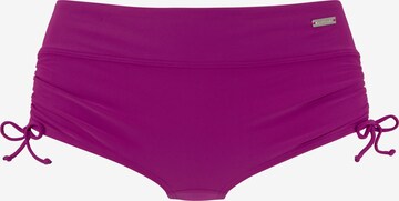 Bas de bikini LASCANA en rose : devant