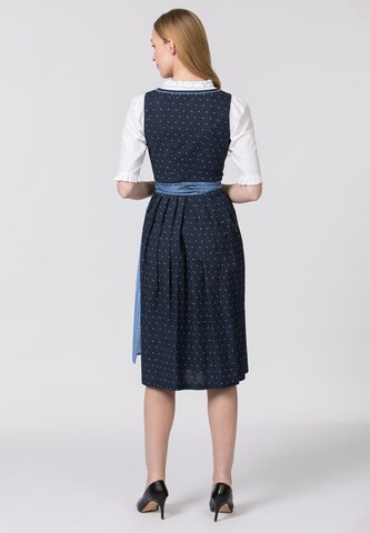 STOCKERPOINT Dirndl 'Dunja' in Blauw