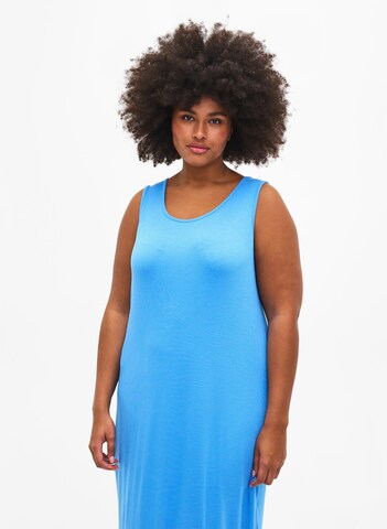 Zizzi Kleid 'CARLY' in Blau