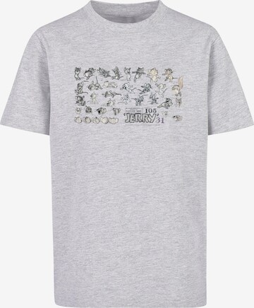 ABSOLUTE CULT Shirt 'Tom and Jerry - Jerry Cartoon Dept' in Grey: front