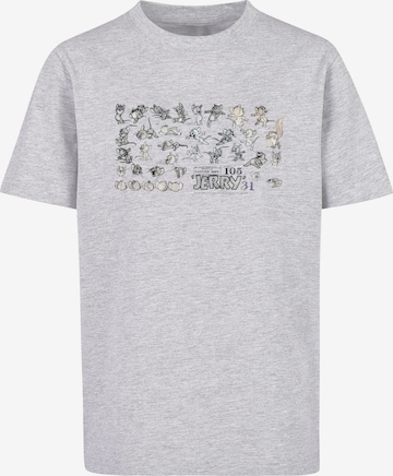 T-Shirt 'Tom and Jerry - Jerry Cartoon Dept' ABSOLUTE CULT en gris : devant