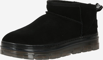 Boots 'Ultra Mini' UGG en noir : devant