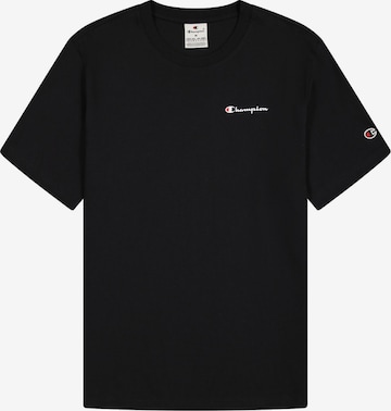 Champion Authentic Athletic Apparel T-Shirt in Schwarz: Vorderseite
