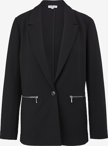 s.Oliver Blazer in Black: front