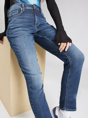 Coupe slim Jean 'Catie' QS en bleu