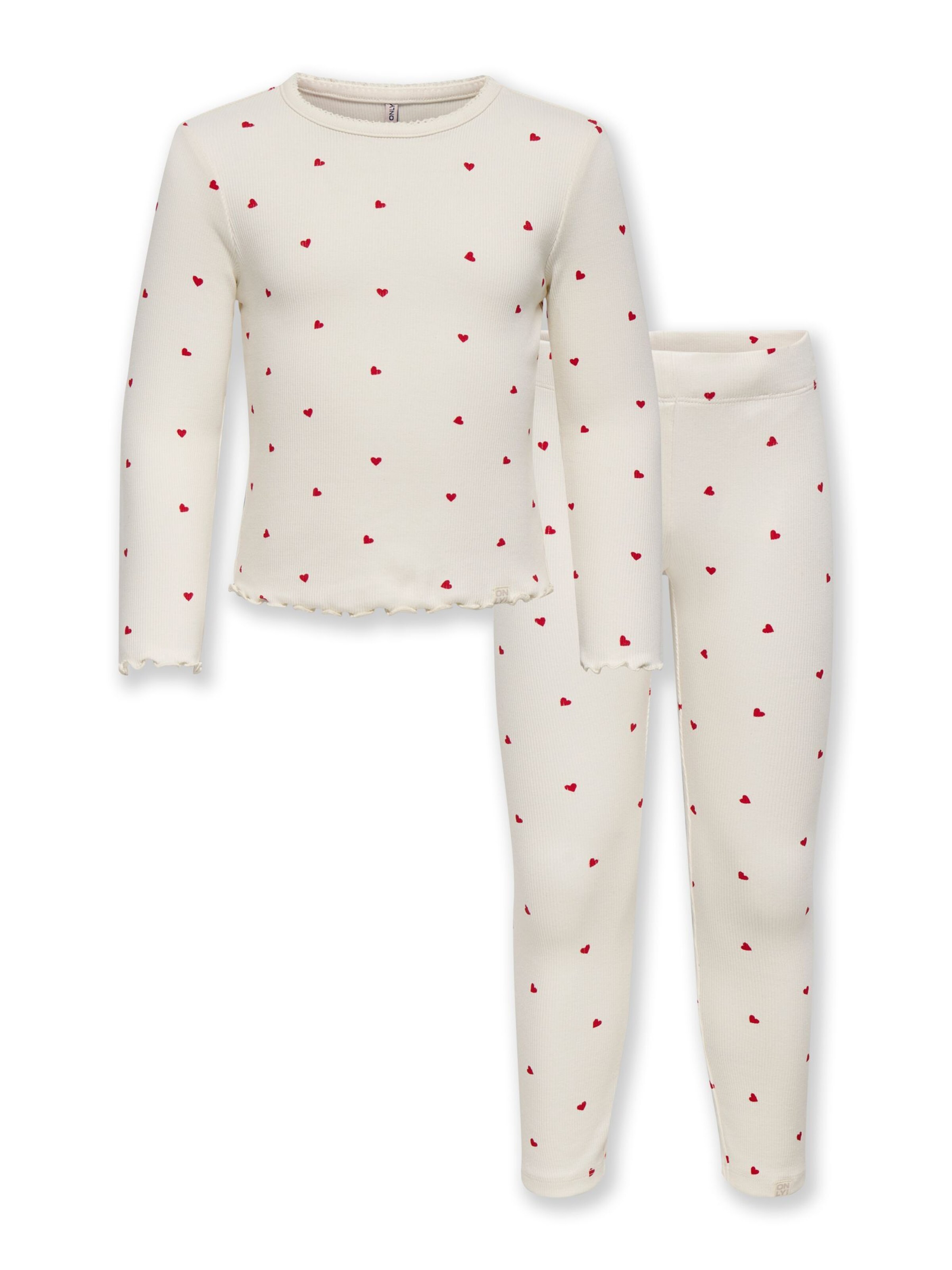 ONLY GIRLS - Conjunto 'KMGTrinny' en blanco: frente