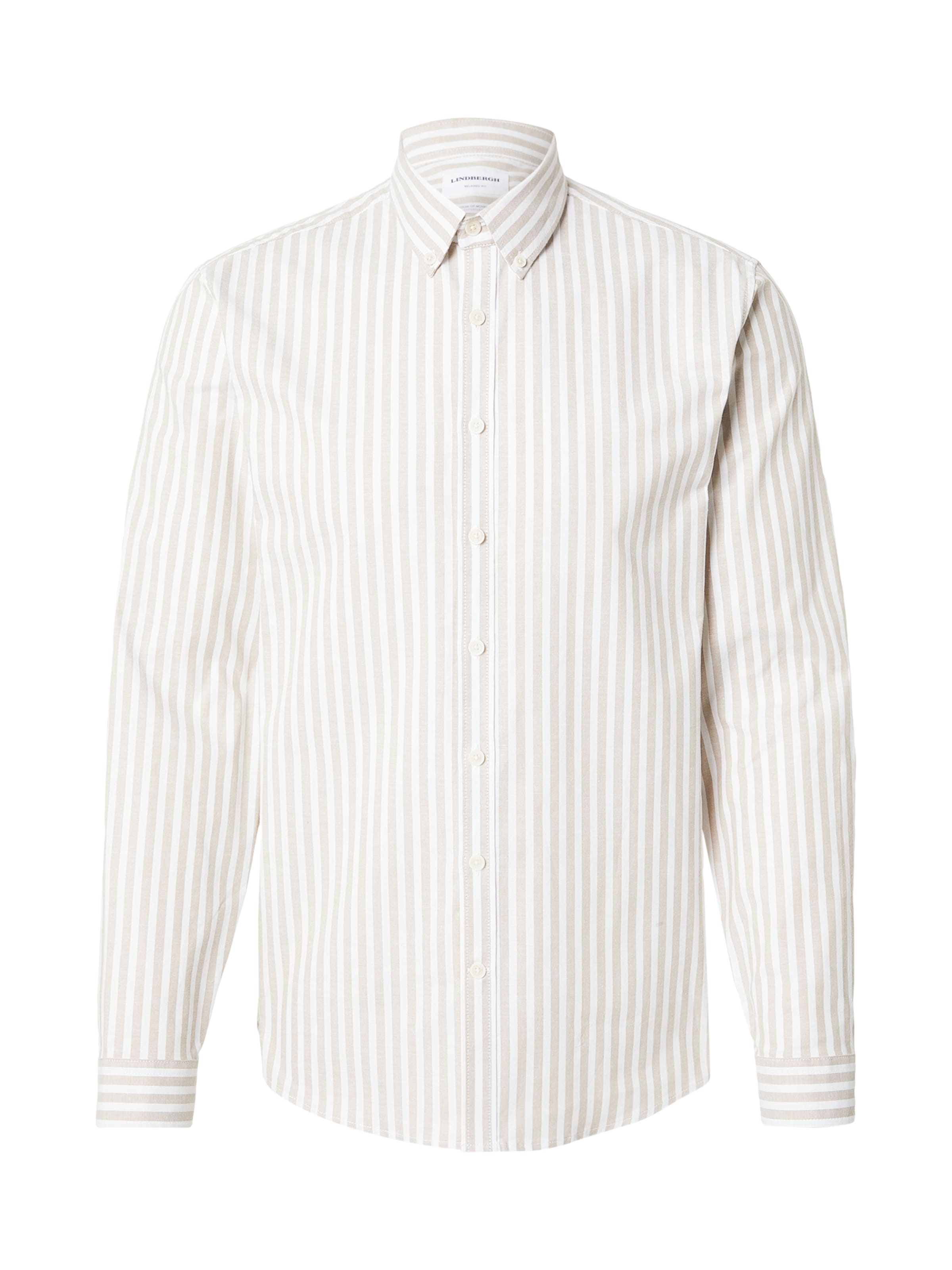 Lindbergh Regular fit Skjorta i beige: framsida