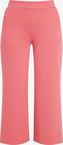 ICHI Pants 'IHKATE WIDE PA6' in Pink: front