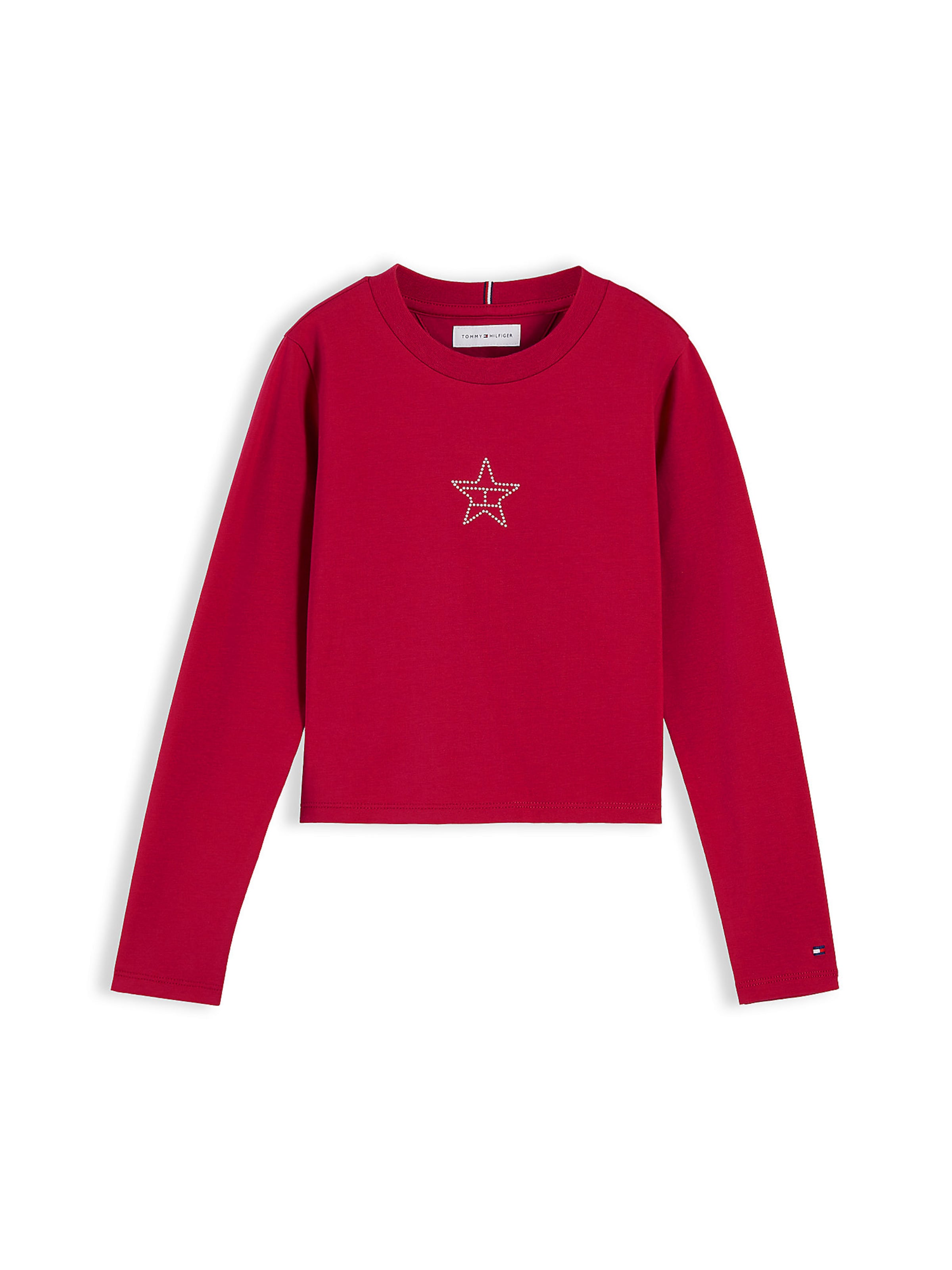 TOMMY HILFIGER Shirt in Rood: voorkant