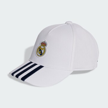 Casquette de sport 'Real Madrid' ADIDAS PERFORMANCE en blanc