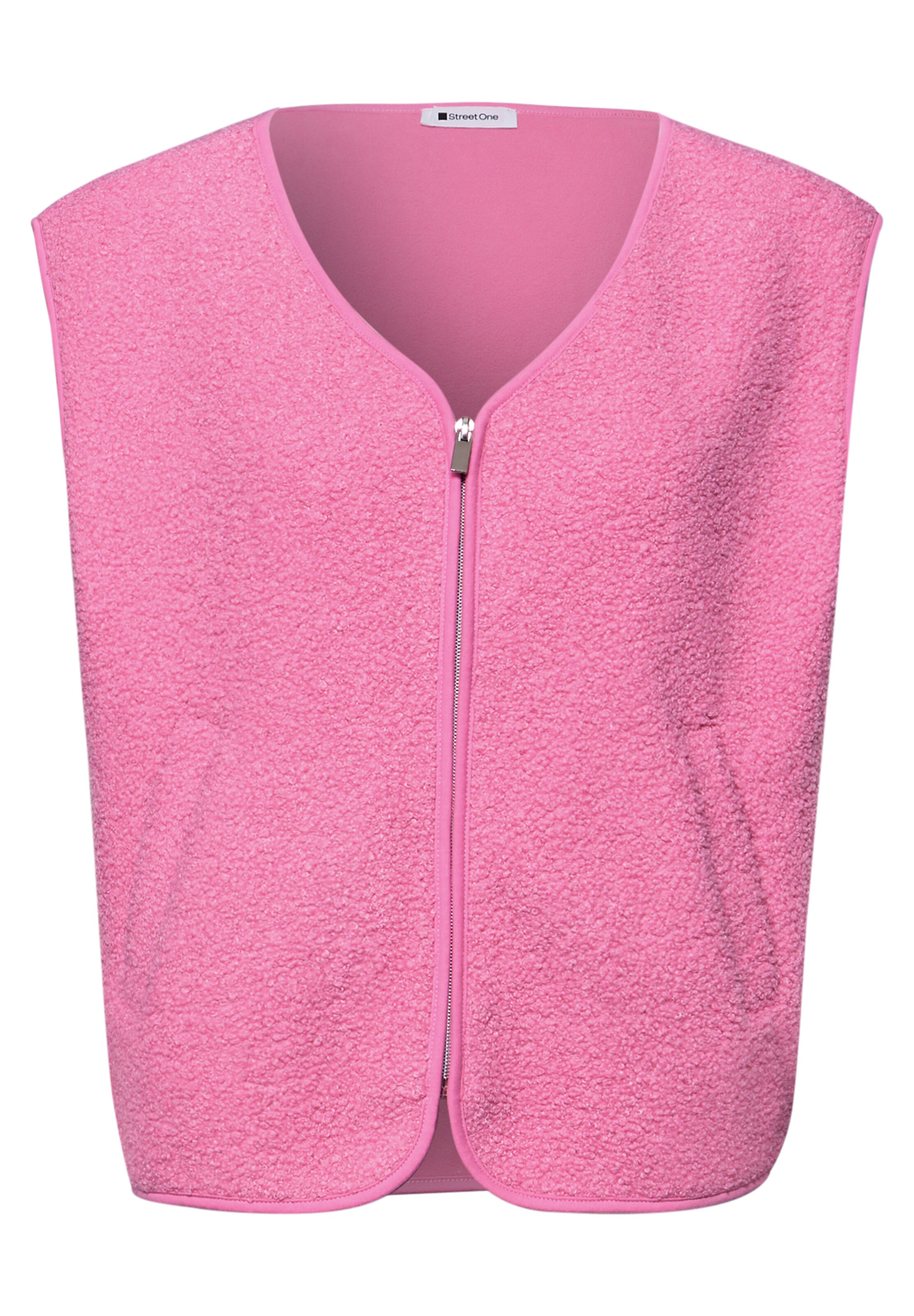 STREET ONE Vest in Pink: front