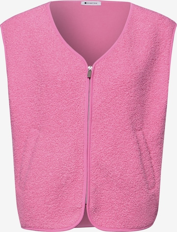 STREET ONE Weste in Pink: Vorderseite