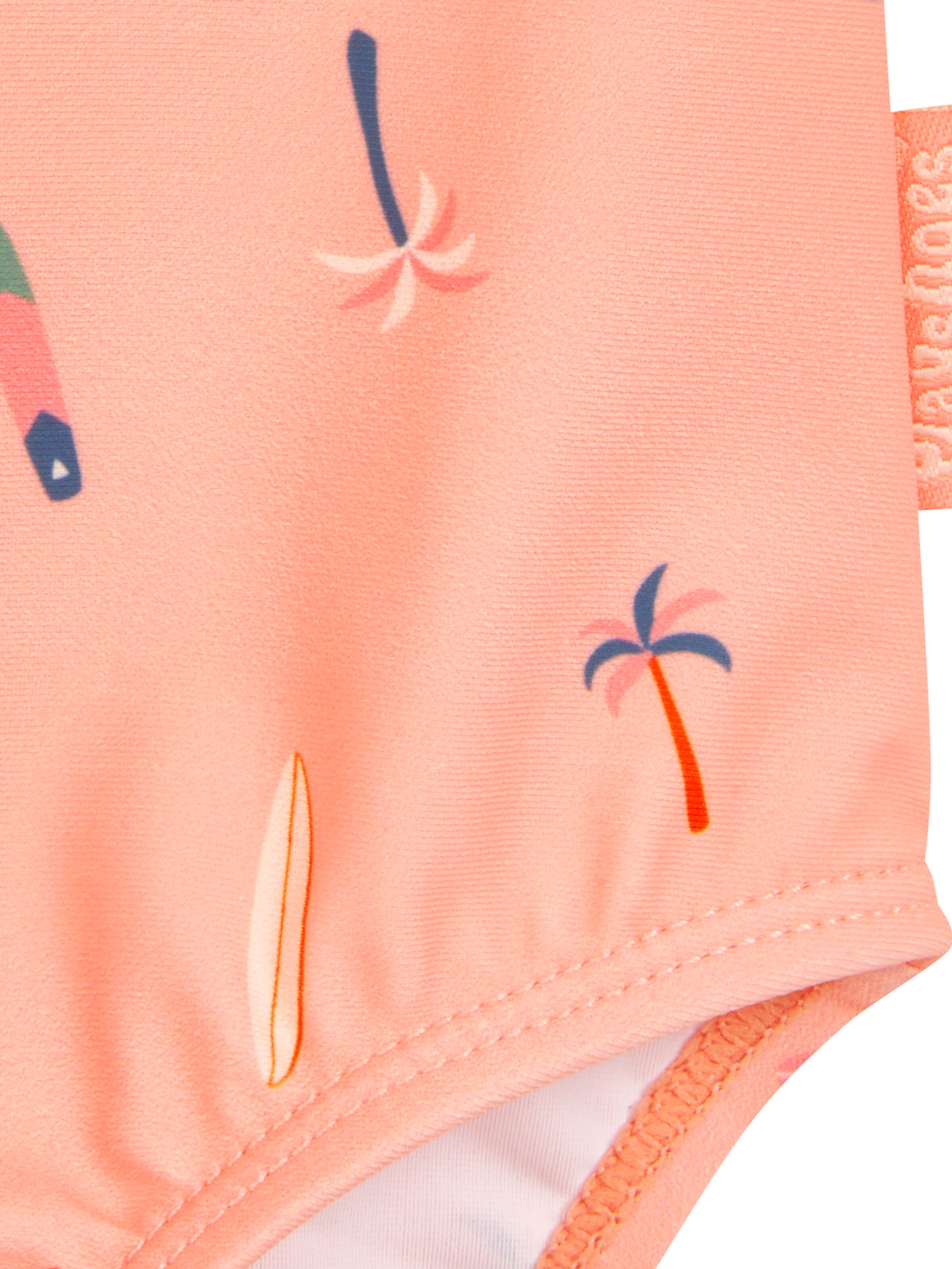 Maillot de bain 'Surfbrett Palme' PLAYSHOES en rose