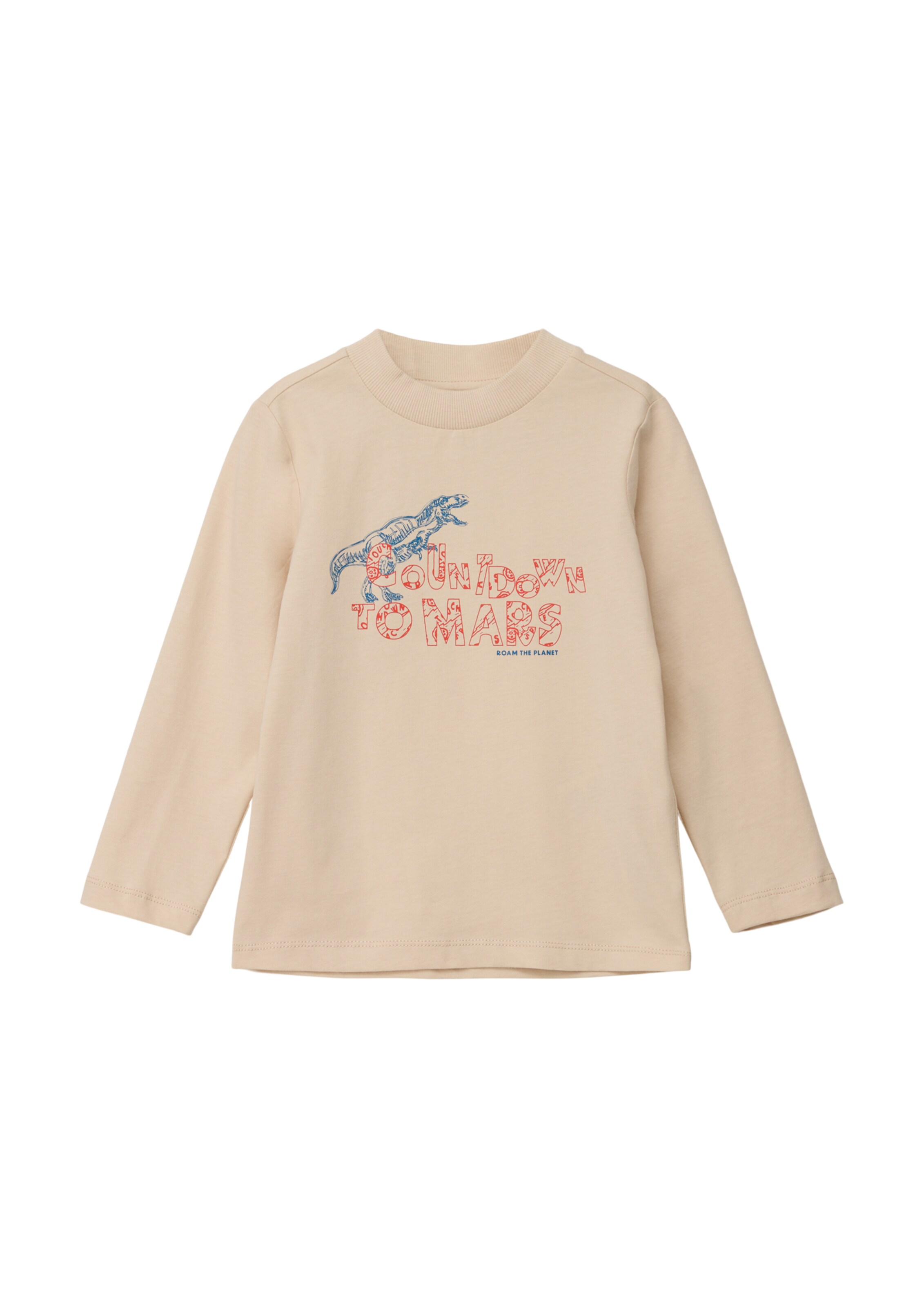 s.Oliver Shirt in Beige: Vorderseite