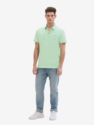 TOM TAILOR Poloshirt 'Grindle' in Grün