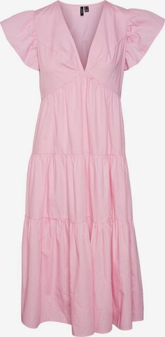 VERO MODA Jurk 'Jarlotte' in Roze: voorkant