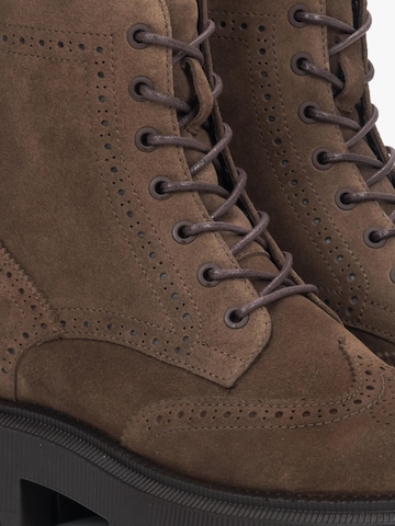 Estro Schnürstiefelette '09-2314'‌‌‌ in Braun