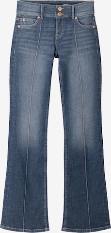Bootcut Jean Bershka en bleu : devant