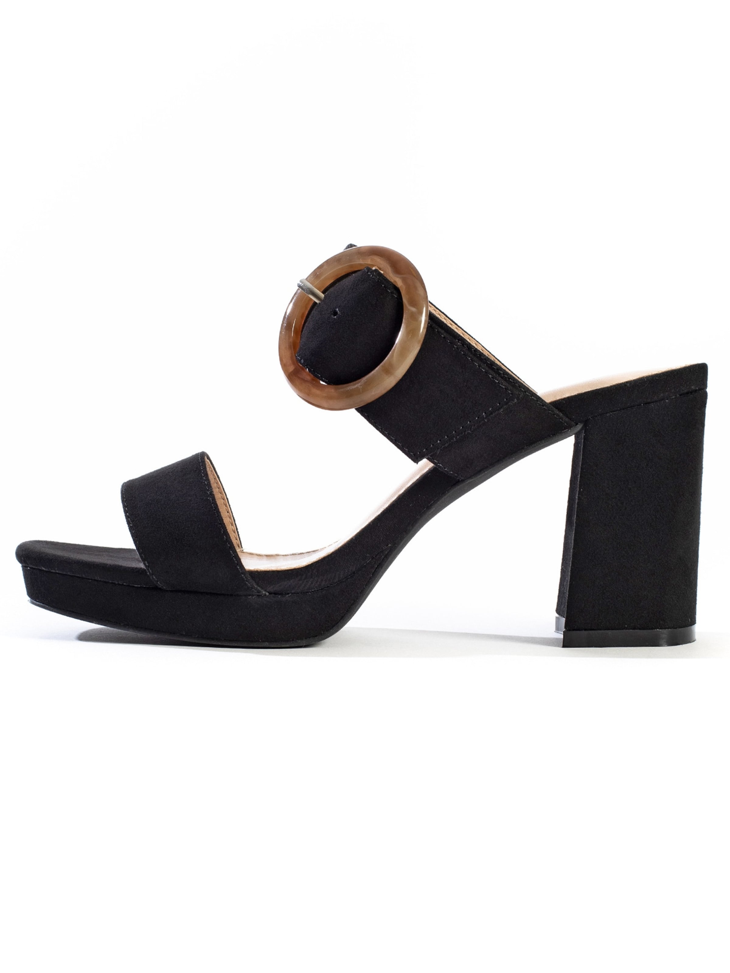 Saboți 'Chaya' de la Celena pe negru: față