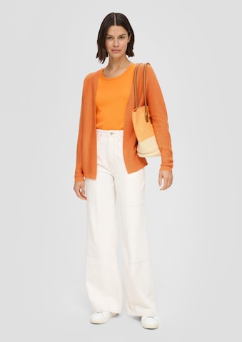 s.Oliver Knit Cardigan in Orange