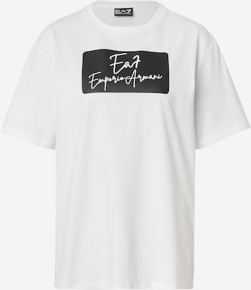 EA7 Emporio Armani Футболка в Белый: спереди