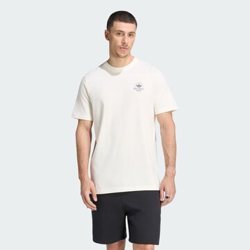 ADIDAS ORIGINALS Tričko 'Milano Shop' – bílá: přední strana