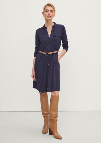 COMMA Shirt Dress in Blue