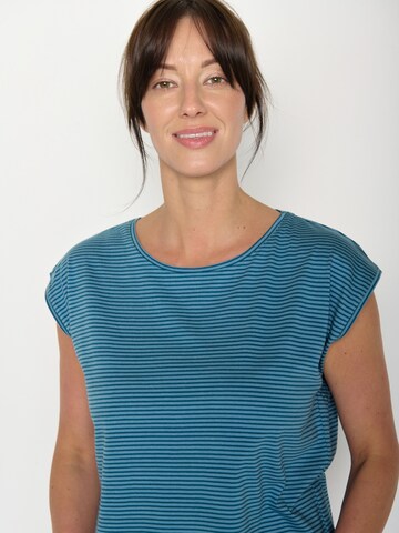 Maglietta 'Timid Basic' di GREENBOMB in blu