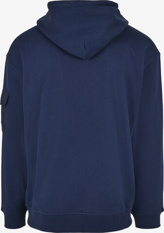 Urban Classics Sweatshirt 'Commuter' i blå