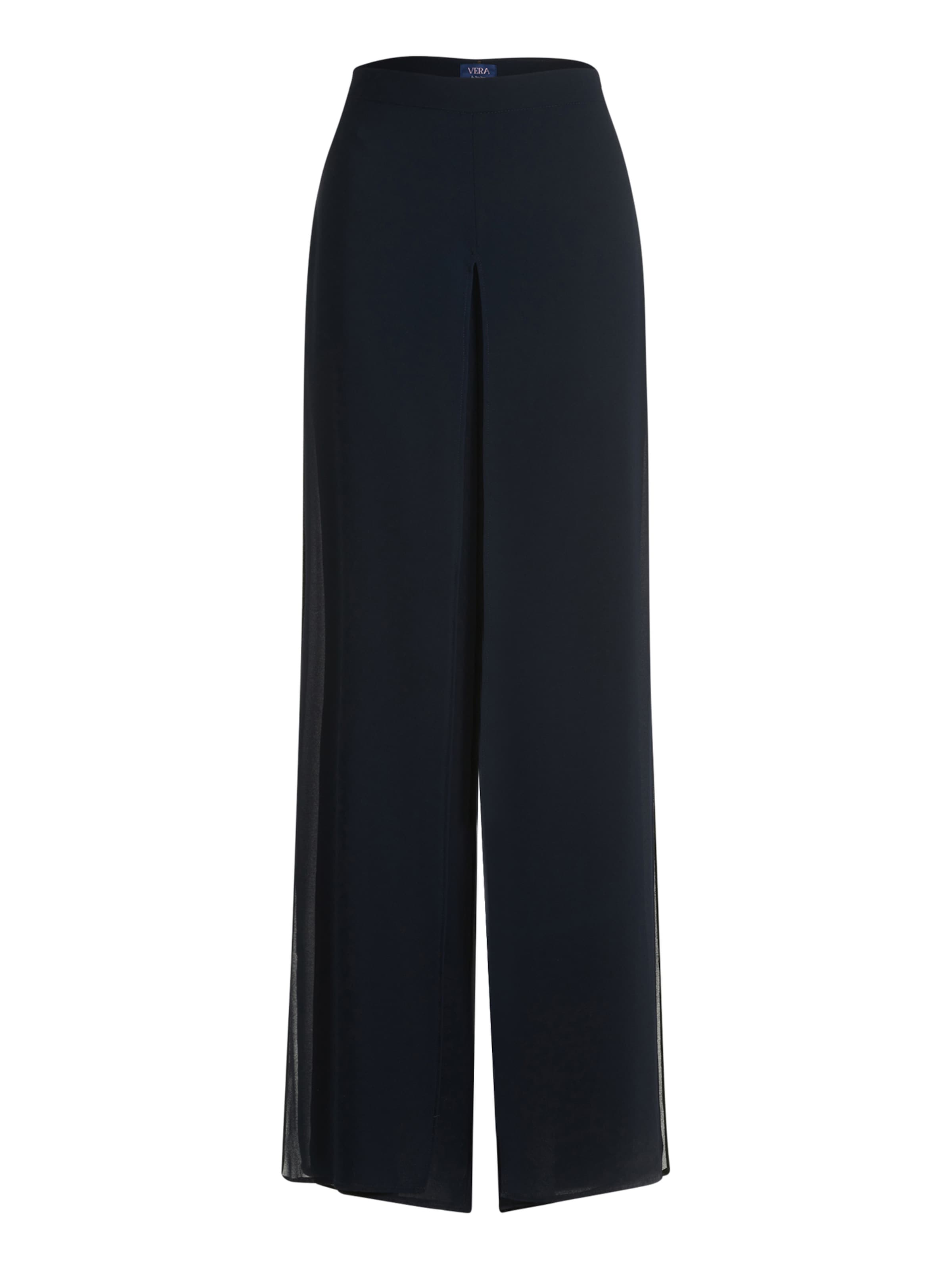 Vera Mont Regular Broek in Blauw: voorkant