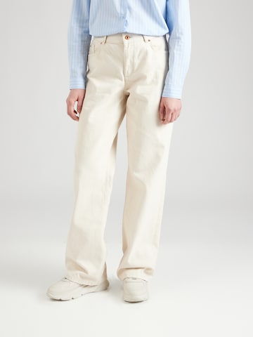 MUSTANG Loosefit Jeans 'Madison' in Beige: voorkant