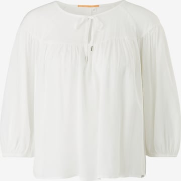 QS Блуза в бяло: отпред