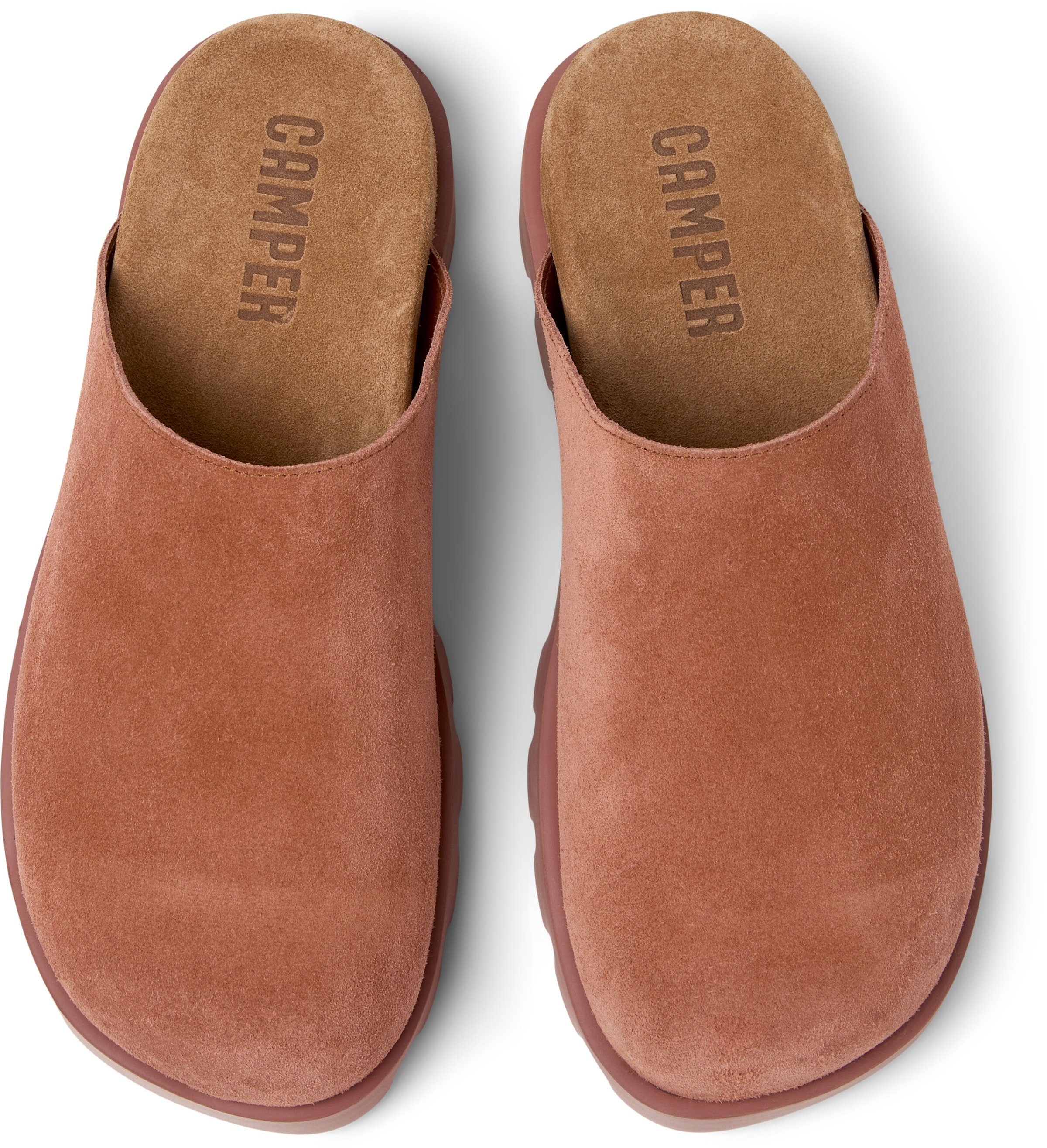 CAMPER Pantolette 'Brutus' in Braun