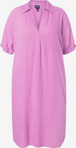Ulla Popken Kleid in Pink: Vorderseite