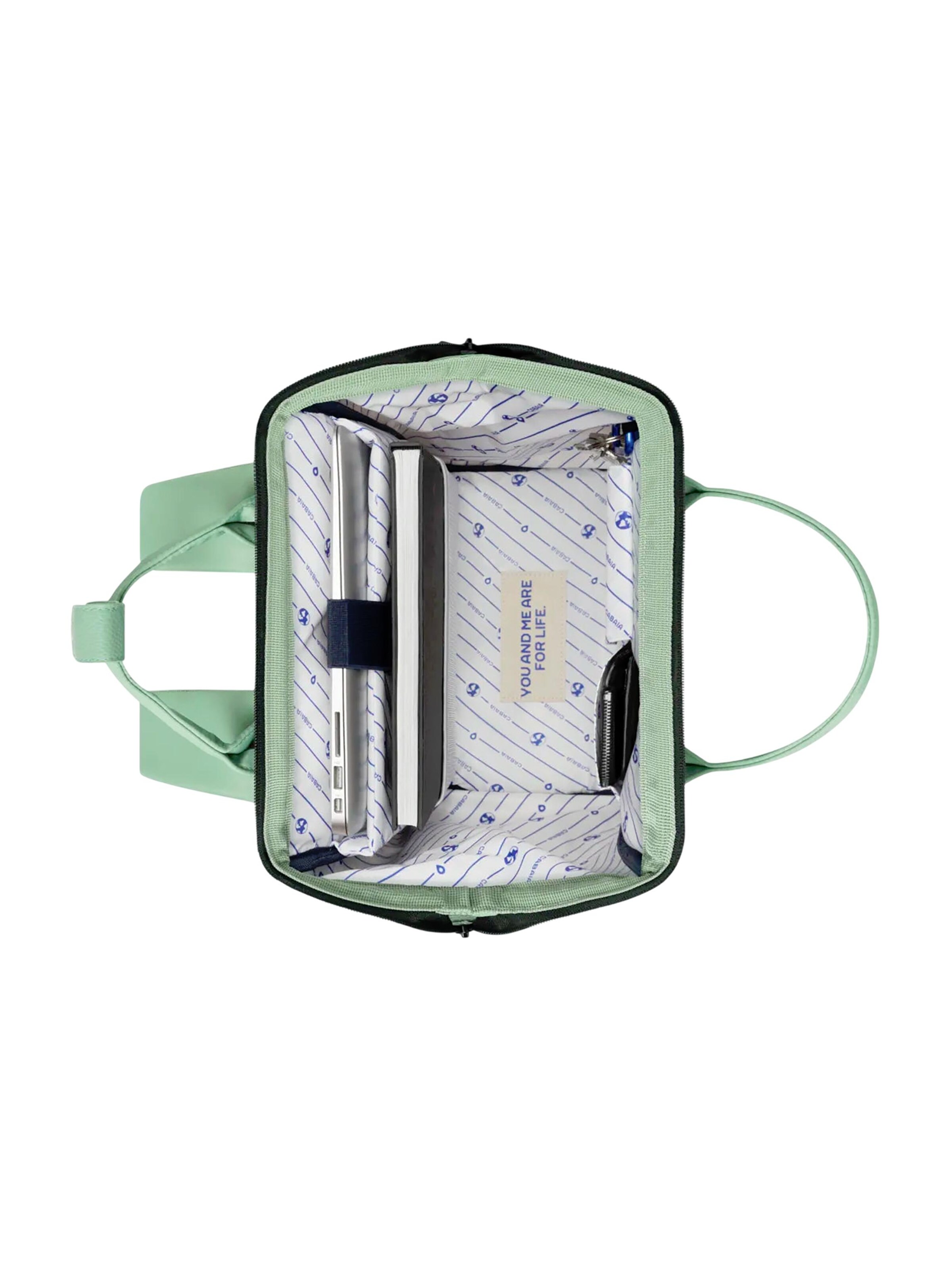 Cabaia Backpack 'Medium Tampa' in Green