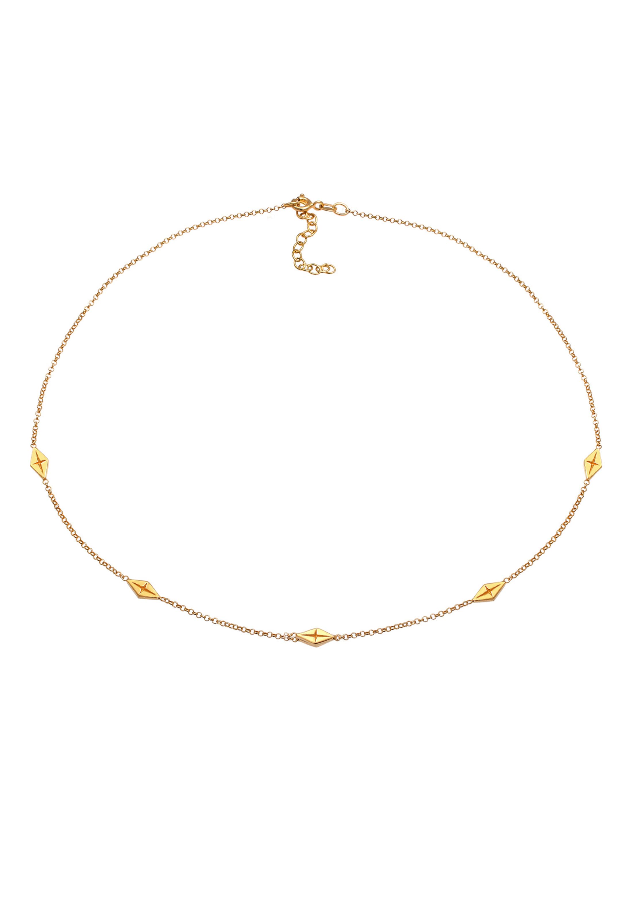 Chaîne 'Geburtsstein' ELLI en or