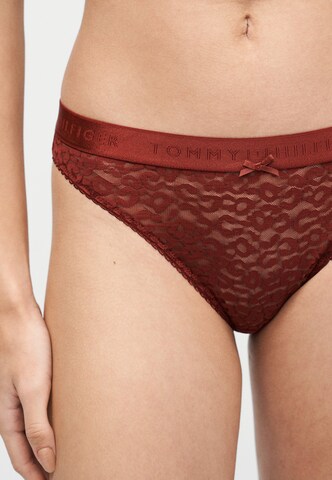 Slip Tommy Hilfiger Underwear en rouge : devant