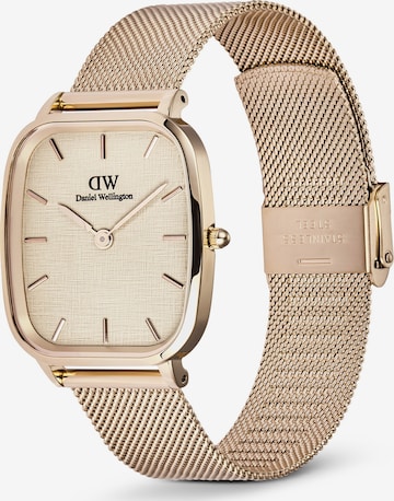 Daniel Wellington Uhr in Gold: Vorderseite
