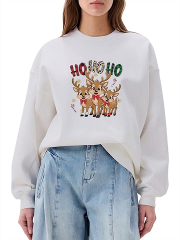 GORHEY Sweatshirt‌‌‌‌ in Weiß: Vorderseite