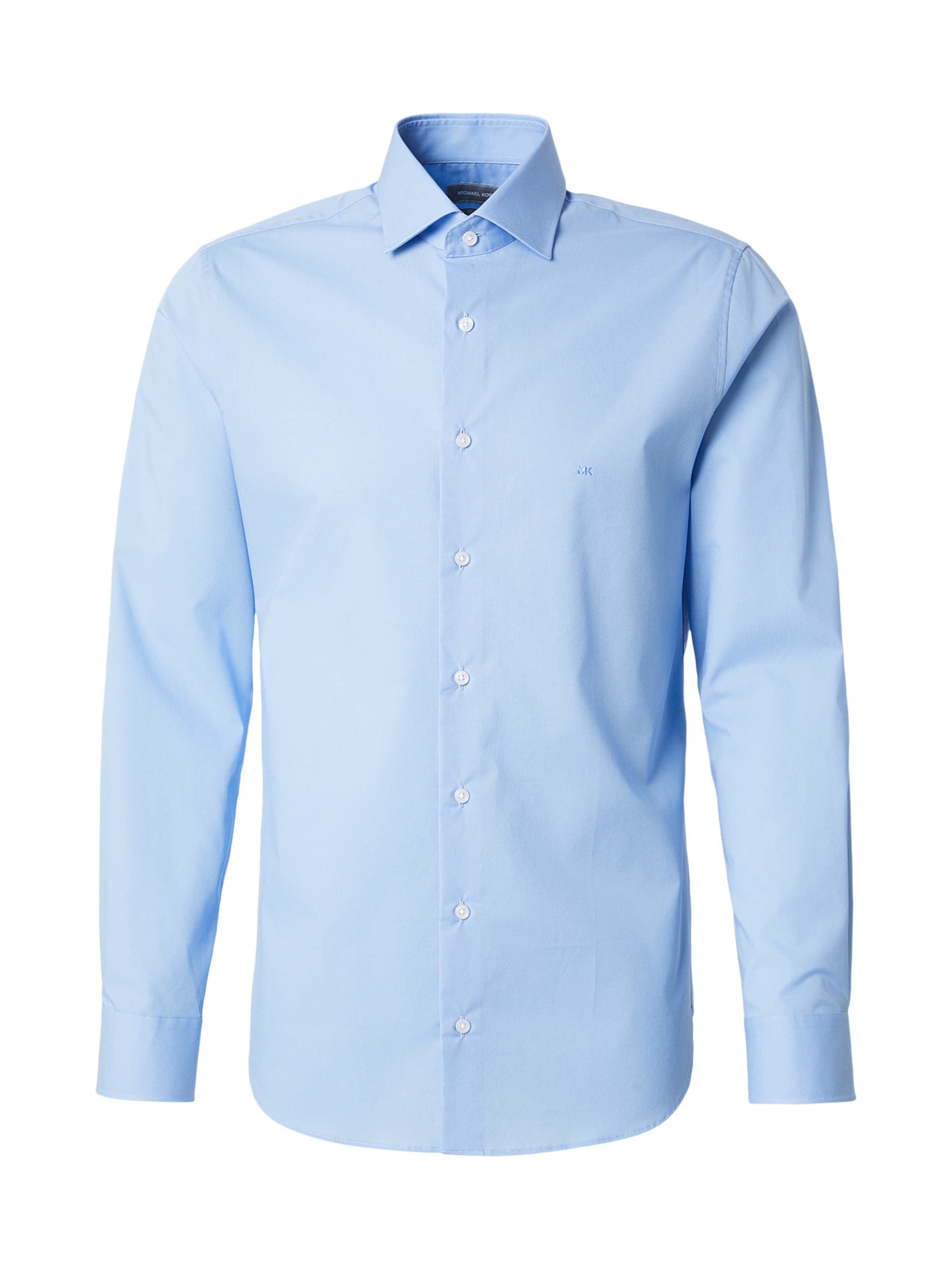 Michael Kors Slim fit Button Up Shirt in Blue: front