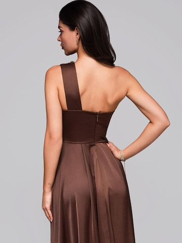 Ombre Abendkleid‌‌‌ in Braun