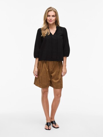 VILA Bluse 'VIPetra' i sort