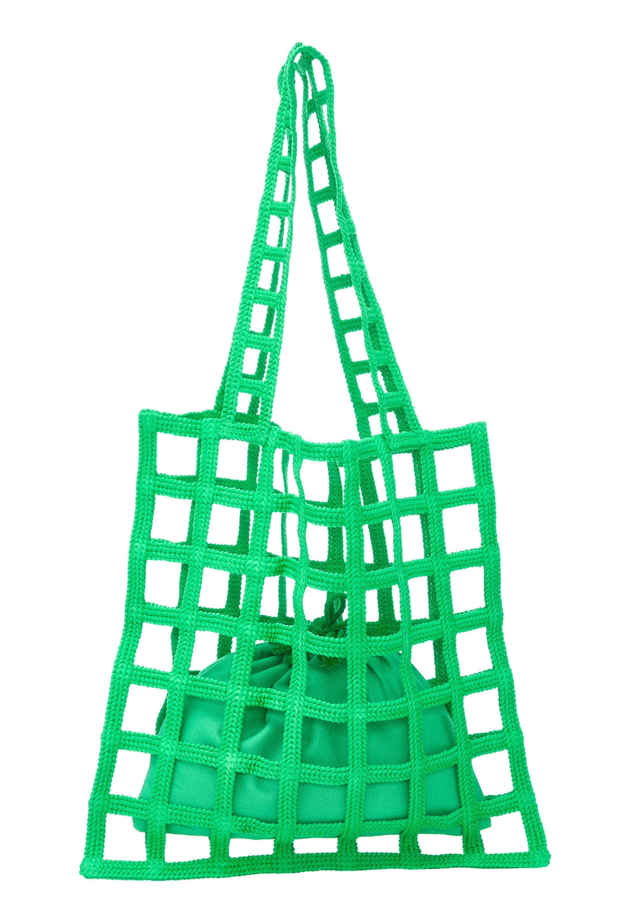 FELIPA - Mala de ombro em verde: frente