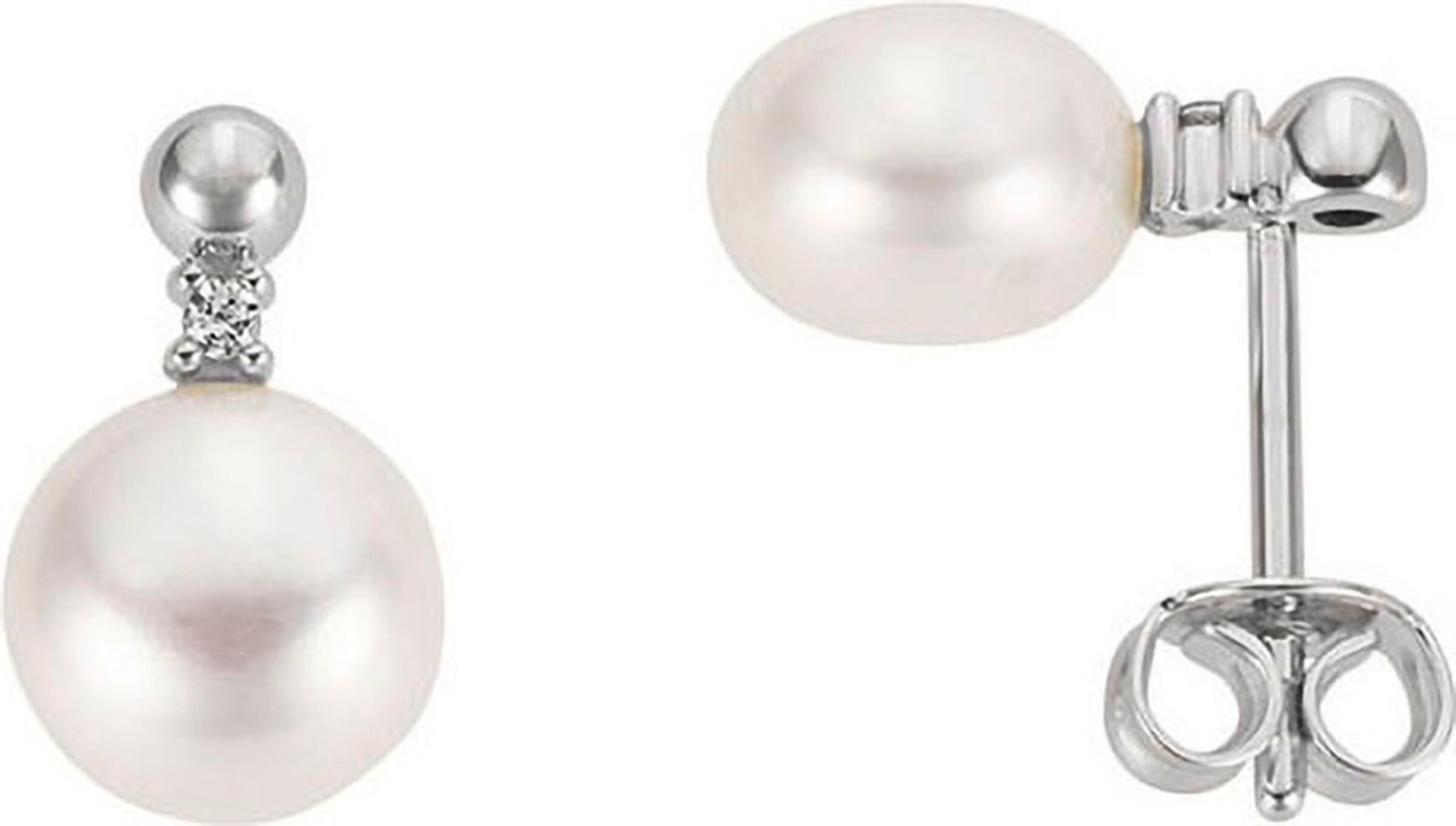 FIRETTI Earrings in Silver: front