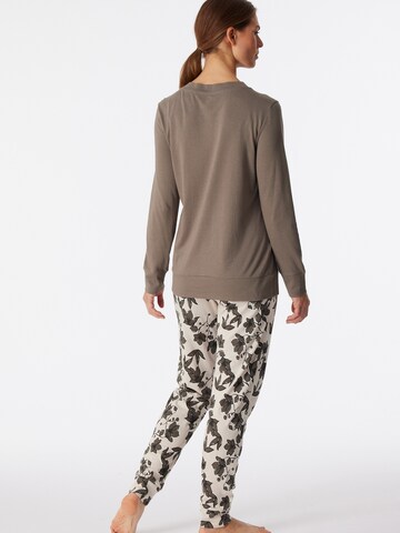 SCHIESSER Schlafanzug ' Contemporary Nightwear ' in Grau