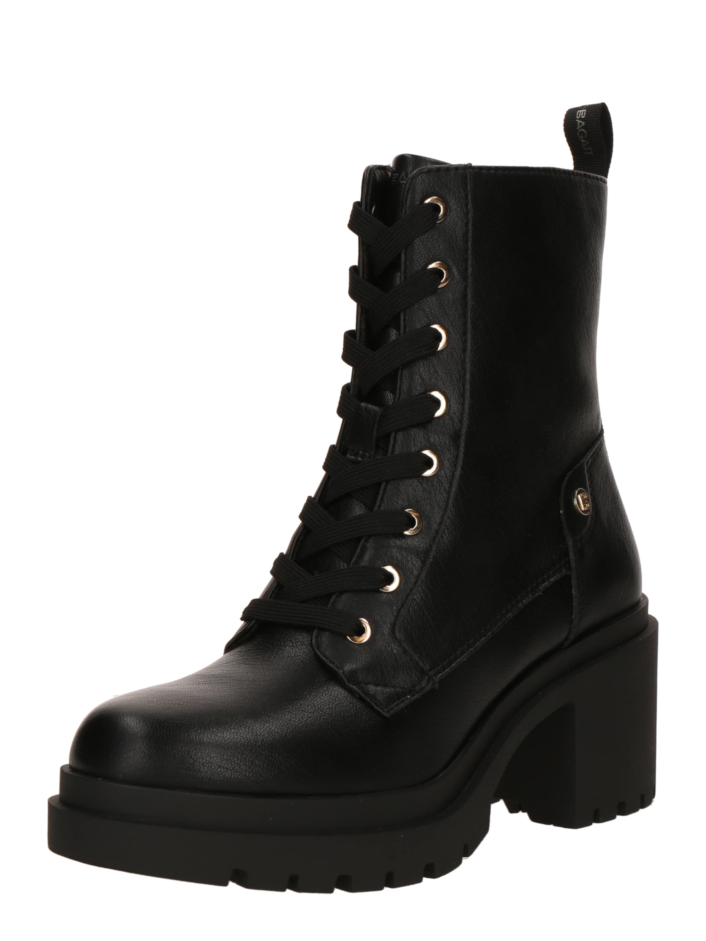 Bottines à lacets TT. BAGATT en noir : devant