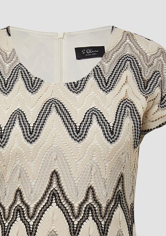 Robes en maille s.Oliver BLACK LABEL en beige