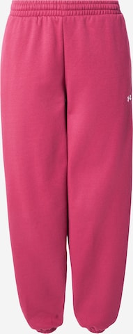 UNDER ARMOUR Tapered Sportnadrágok 'Icon Flc' - piros: elől
