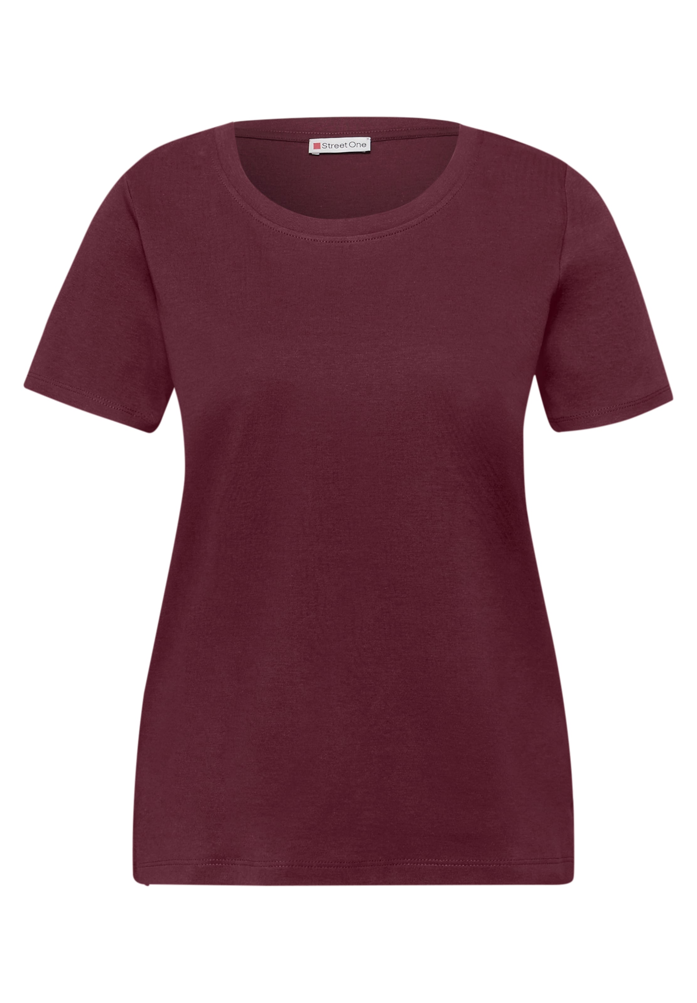 STREET ONE T-Shirt in Rot: Vorderseite
