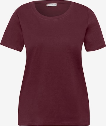 STREET ONE T-Shirt in Rot: Vorderseite